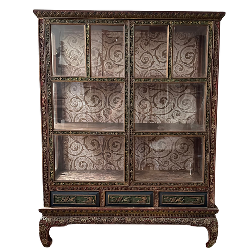 19th Century Chinoiserie Cabinet