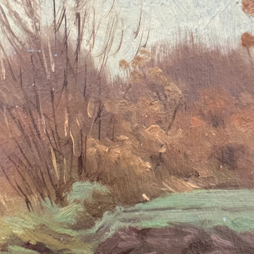 Evert Rabbers Landscape Painting (2377)