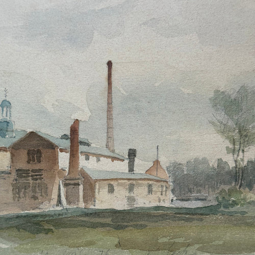 19th Century French Watercolor Painting by Alphonse Baril (#38)