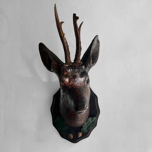 Black Forest Carved Deer (BFD-502)
