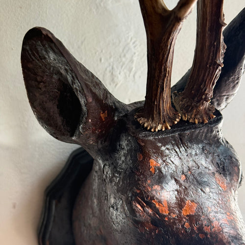 Black Forest Carved Deer (BFD-502)