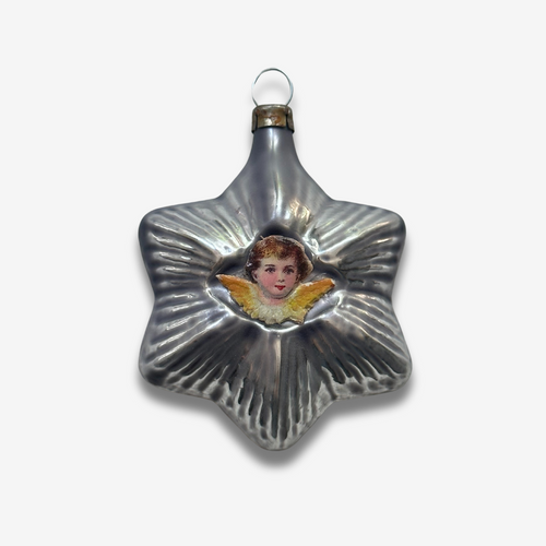 Nostalgic Star with Angel Ornament