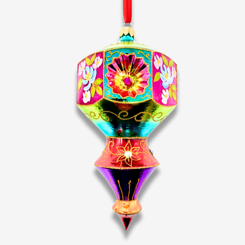 Floral Fetish Reflector Ornament