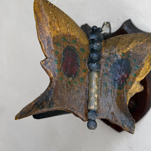 Early 20th-century Black Forest Carved Butterfly (9-06)