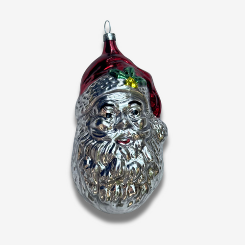 Nostalgic Large Double Face Santa Ornament