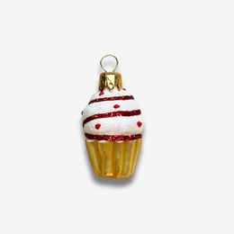 Nostalgic Mini Cupcake Ornament