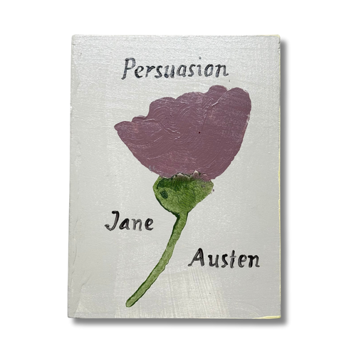 Leanne Shapton "Persuasion" Painted Wooden Book