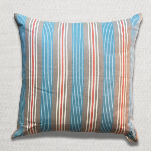Custom 19th Century French Ticking Pillow (#7)