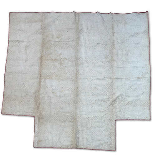 19th-century American Hand-Stitched Quilt #3