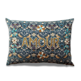 "Amour" Embroidered Cushion (CS-807)