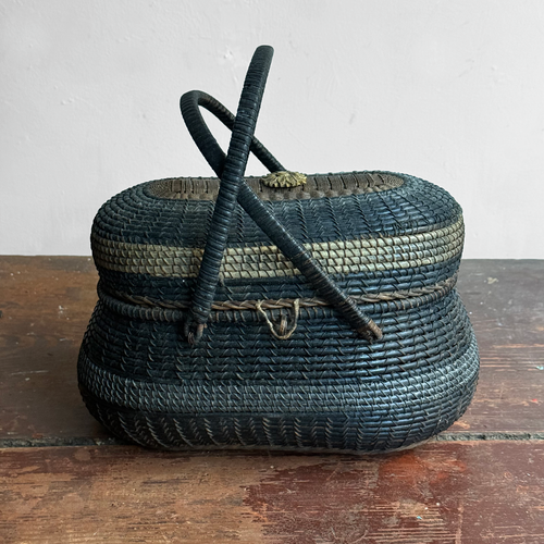 19th-Century French Market Basket (#7)