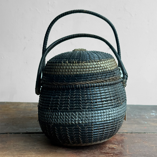 19th-Century French Market Basket (#7)