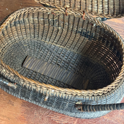 19th-Century French Market Basket (#7)