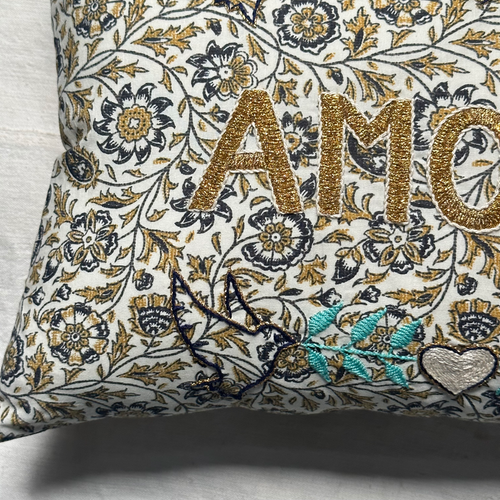 CSAO "Amour" Embroidered Cushion CS57