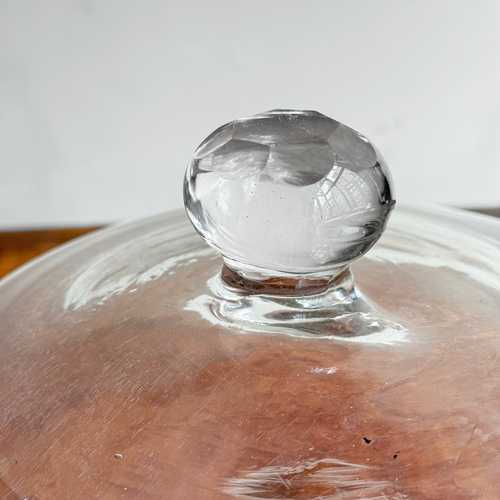 19th-century French Glass Cloche (CC07)