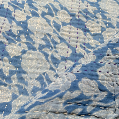 Vintage Sari Throw (#11-7)