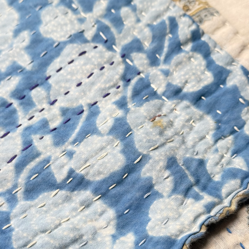 Vintage Sari Throw (#11-7)