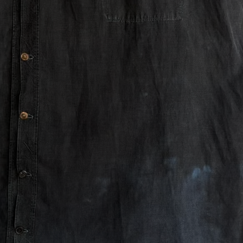 19th-century French Indigo Smock (#S-07)