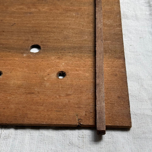19th-century Wooden Clock Face (#7)