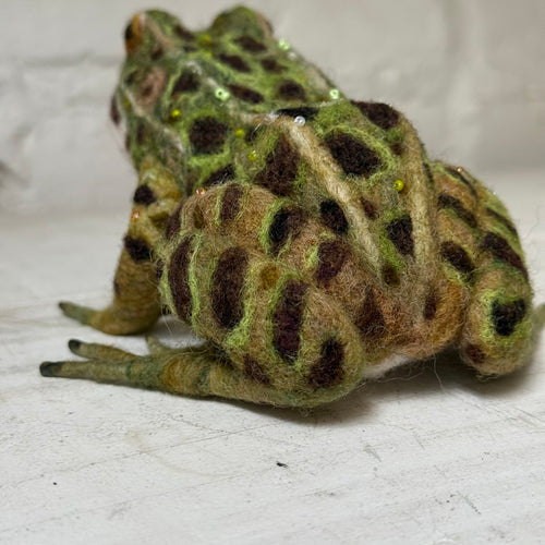 Needle Felted Frog