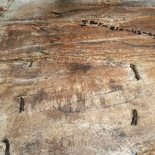 20th-century Double-Latch Rolling Chest