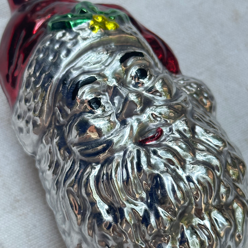 Nostalgic Large Double Face Santa Ornament