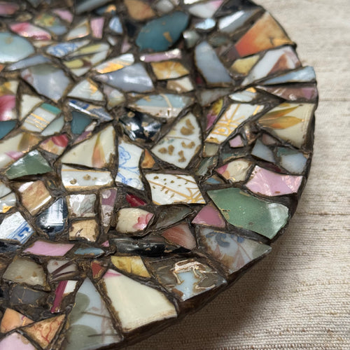 20th-century American Shardware Memory Plate #4