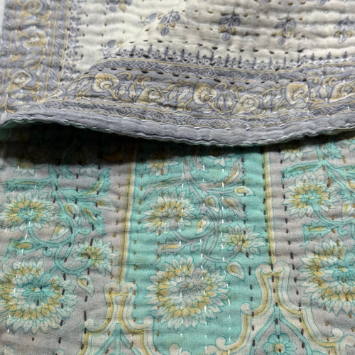 Vintage Sari Baby Blanket (JFB-07)