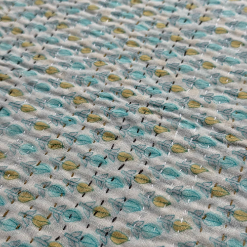 Vintage Sari Baby Blanket (JFB-07)