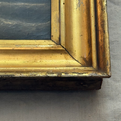 19th-century Clarkson Stanfield "Genoa" Coastal Seascape Painting