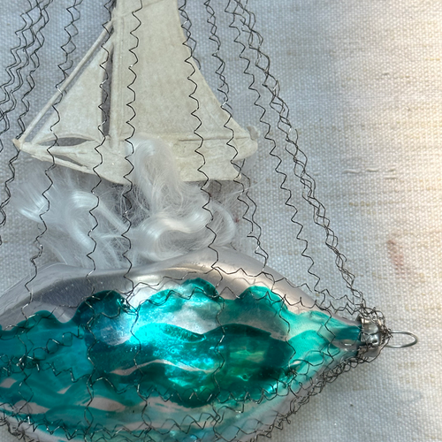 Nostalgic Sailboat Ornament