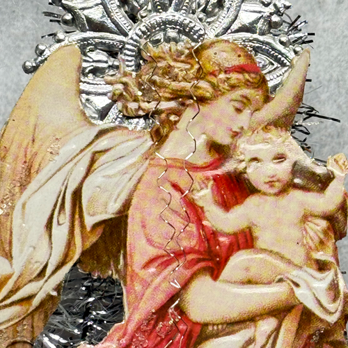 Nostalgic Victorian Angel Tree Topper