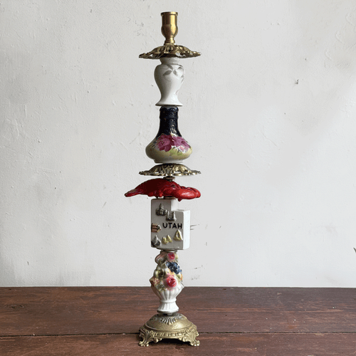 Primitive Twig Candlestick (#7)