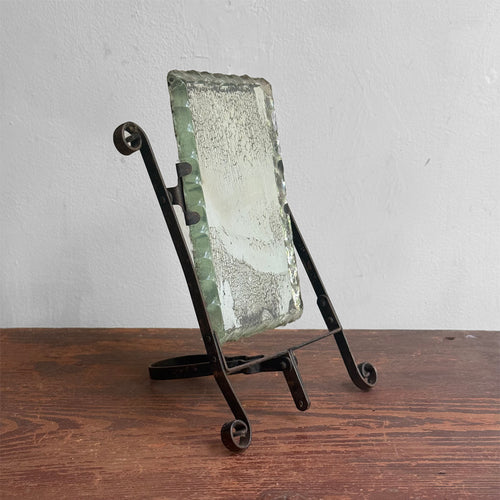 19th-century Small Shaving Mirror #7