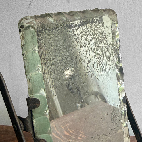 19th-century Small Shaving Mirror #7