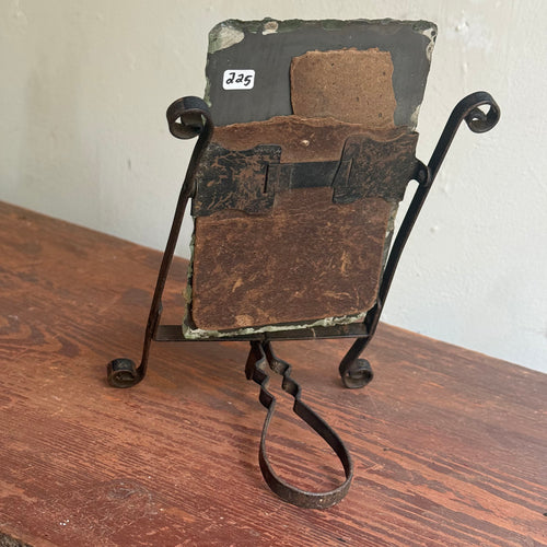 19th-century Small Shaving Mirror #7