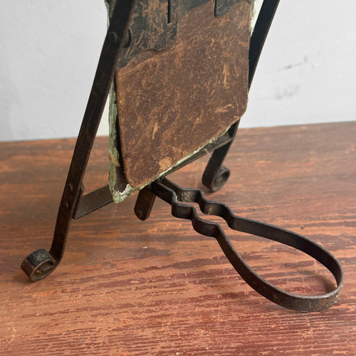 19th-century Small Shaving Mirror #7