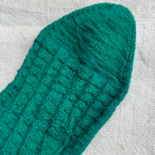 Pair of Antique German Socks (#7)