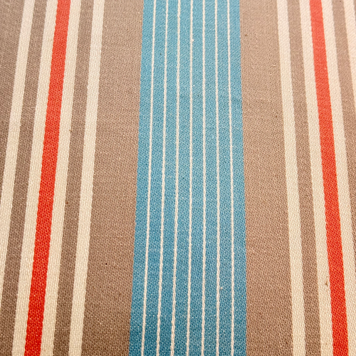 Custom 19th Century French Ticking Pillow (#1)