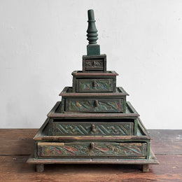 19th-century Tiered Bothekan Box