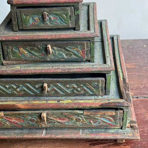19th-century Tiered Bothekan Box