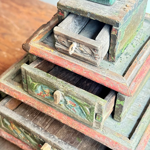 19th-century Tiered Bothekan Box