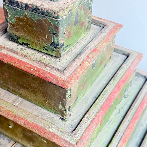 19th-century Tiered Bothekan Box