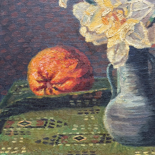 Mid 20th-century Dutch Floral Still Life Painting