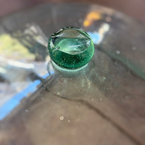 Large 19th-century French Glass Cloche de Melon (LG-07)