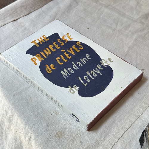 Leanne Shapton "The Princesse of Cléves" Painted Wooden Book