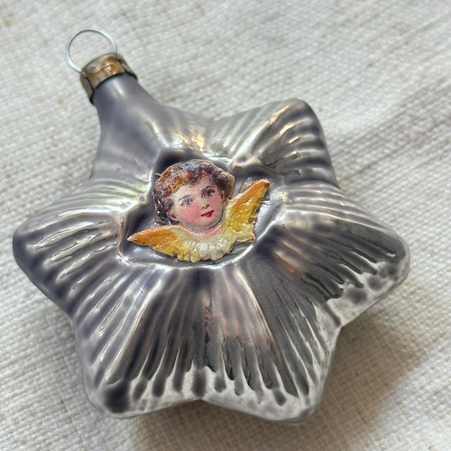 Nostalgic Star with Angel Ornament