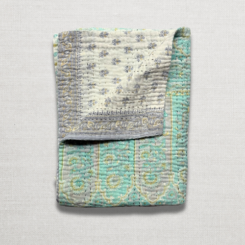 Vintage Sari Baby Blanket (JFB-07)