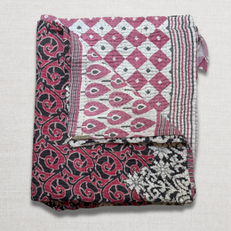 Vintage Sari Double Bedcover (#07-07)