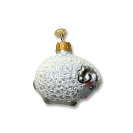 Nostalgic Round Sheep Ornament